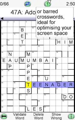 Crossword Unlimited android App screenshot 13