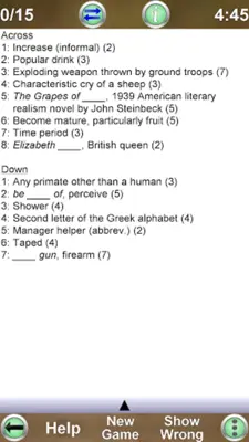 Crossword Unlimited android App screenshot 19