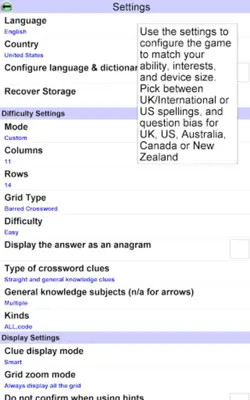 Crossword Unlimited android App screenshot 4