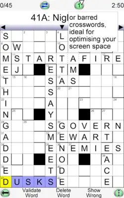 Crossword Unlimited android App screenshot 5